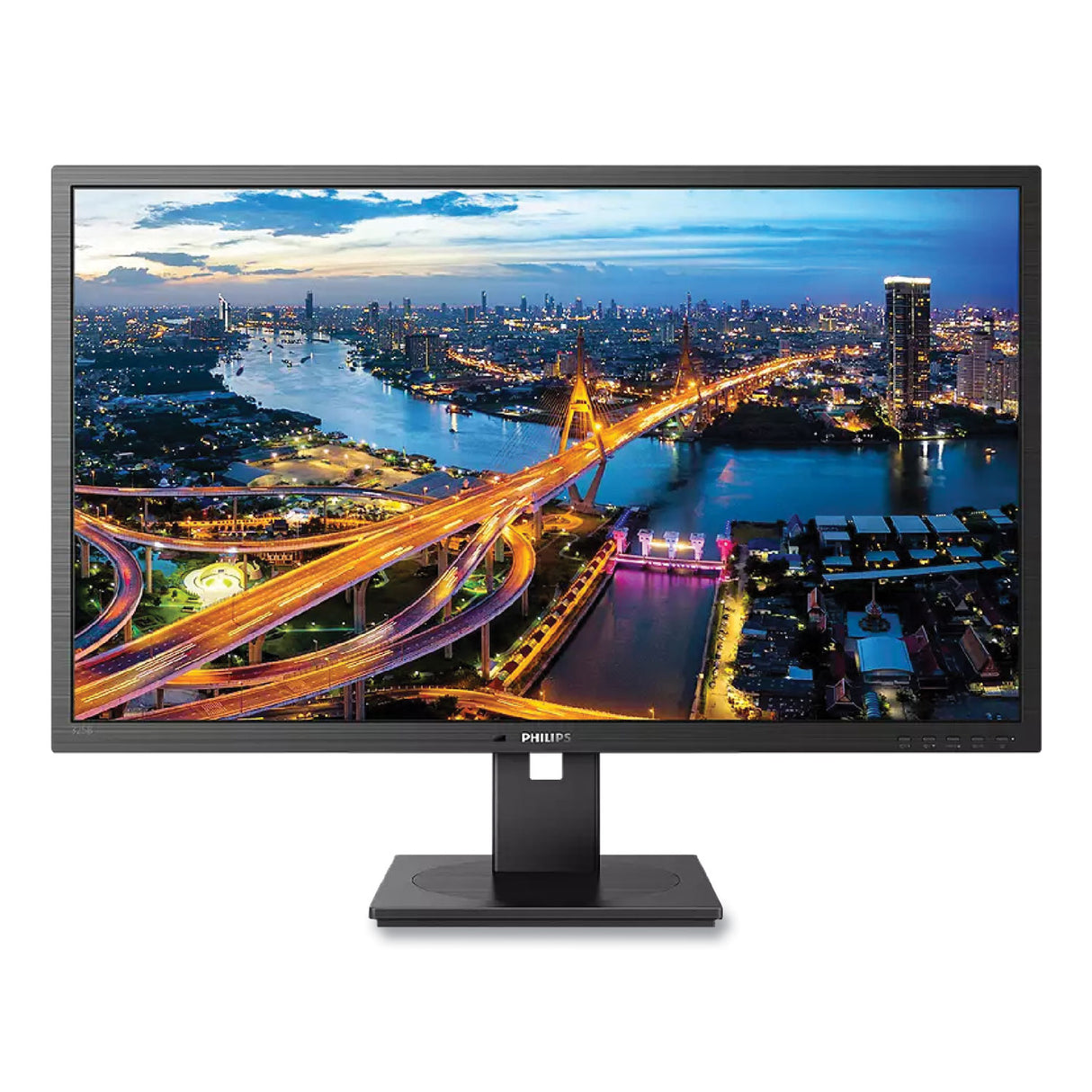 Philips LCD Monitor with Power Sensor, 31.5", IPS Panel, 2560 Pixels x 1440 Pixels (325B1L)