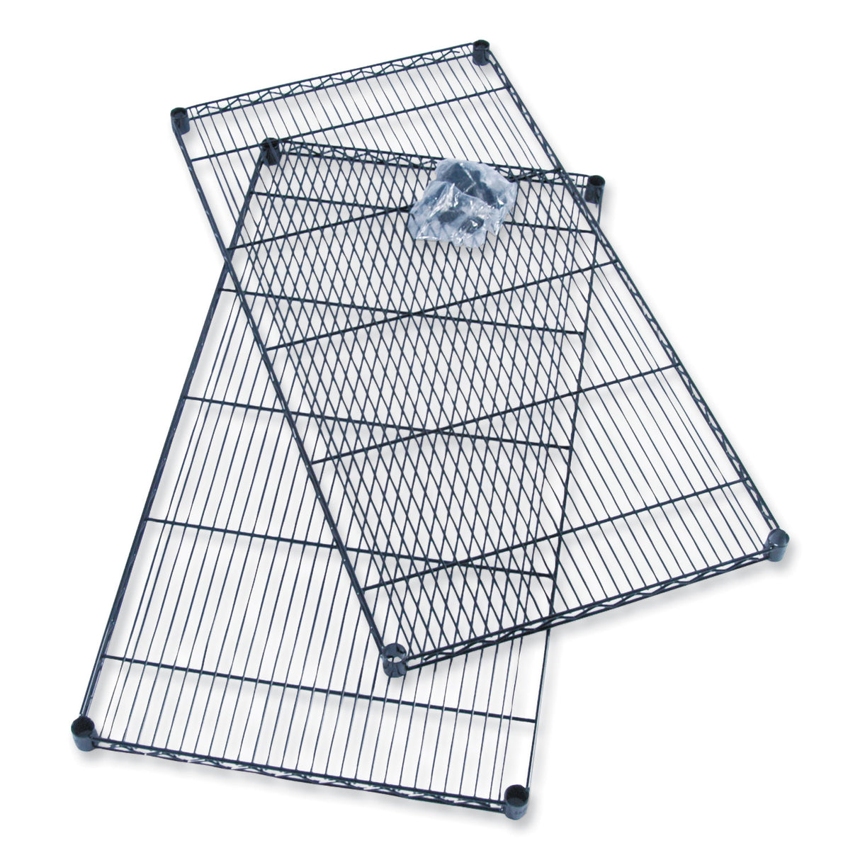 Safco Industrial Extra Shelf Pack, 36w x 24d x 1.5h, Steel, Black, 2/Pack (5290BL)