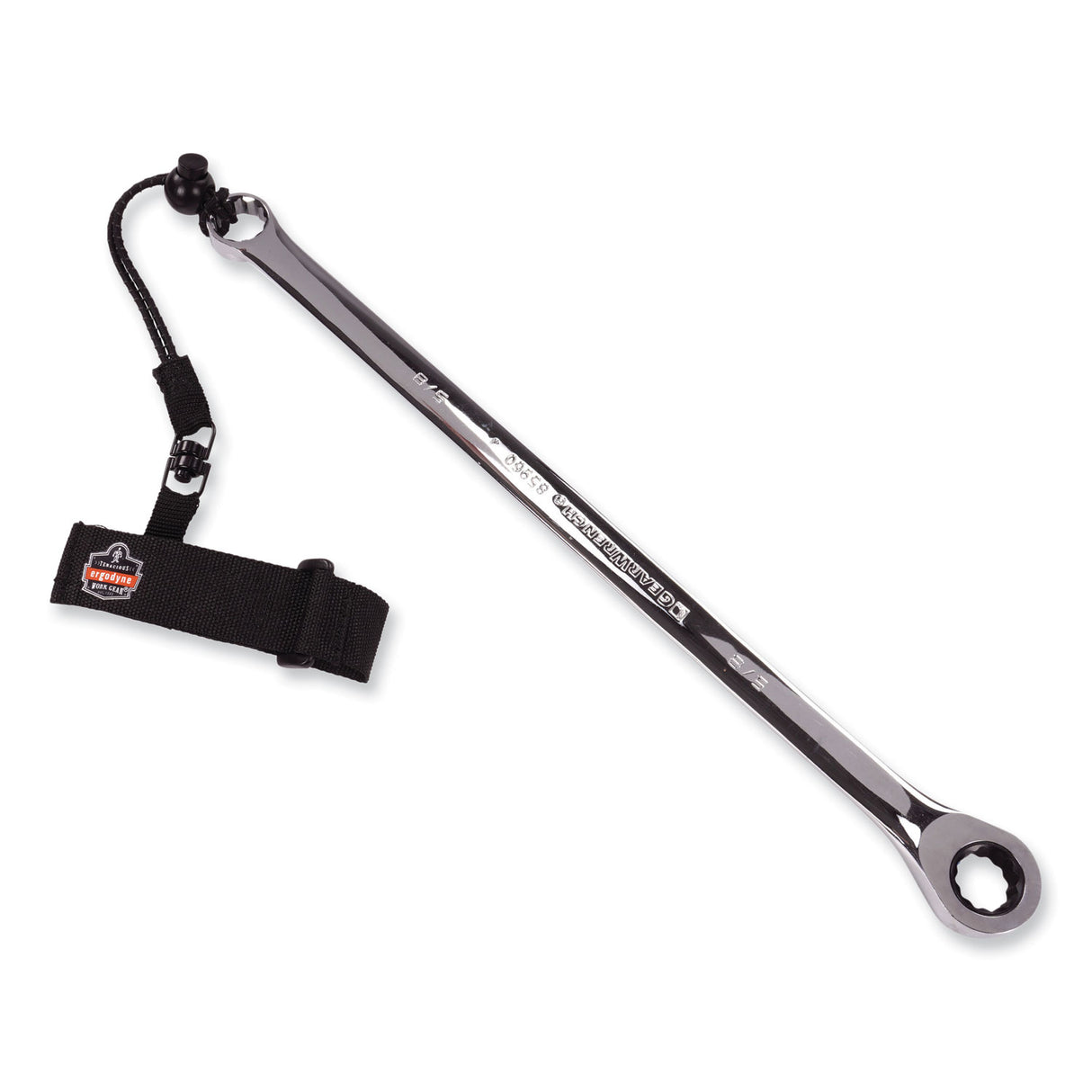 ergodyne Squids 3115 Adjustable-Wrist Tool Lanyard with Loop Tether, 5" to 7" Wrist, 2 lb Max Working Capacity, 7.5" Long (19042)