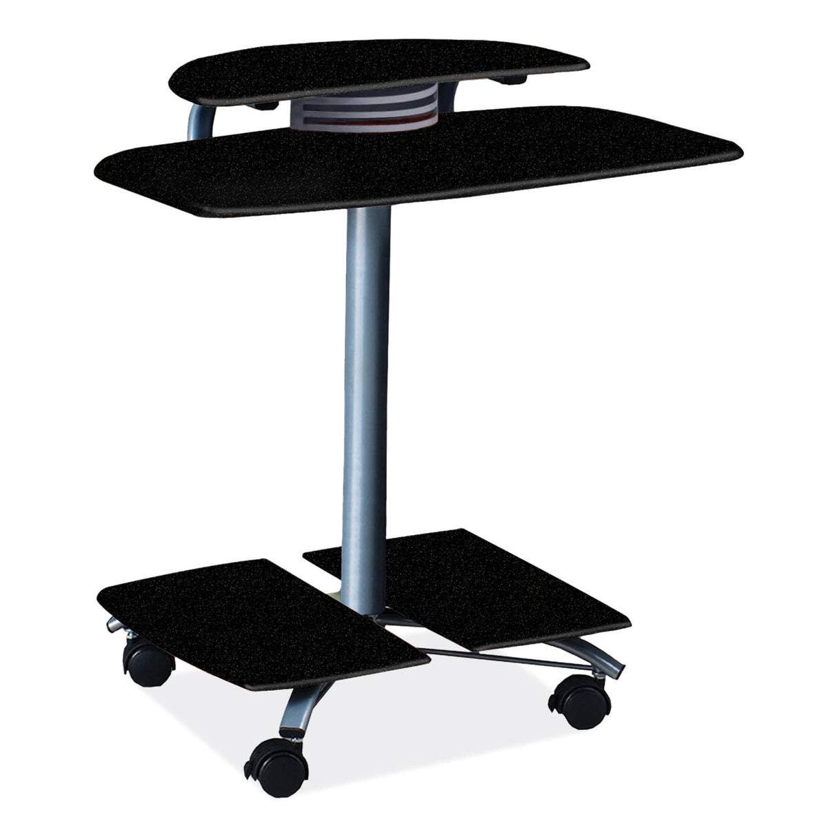 Safco Eastwinds Series FPD Computer Table, 28.5" x 26" x 29.5", Anthracite (948ANT)