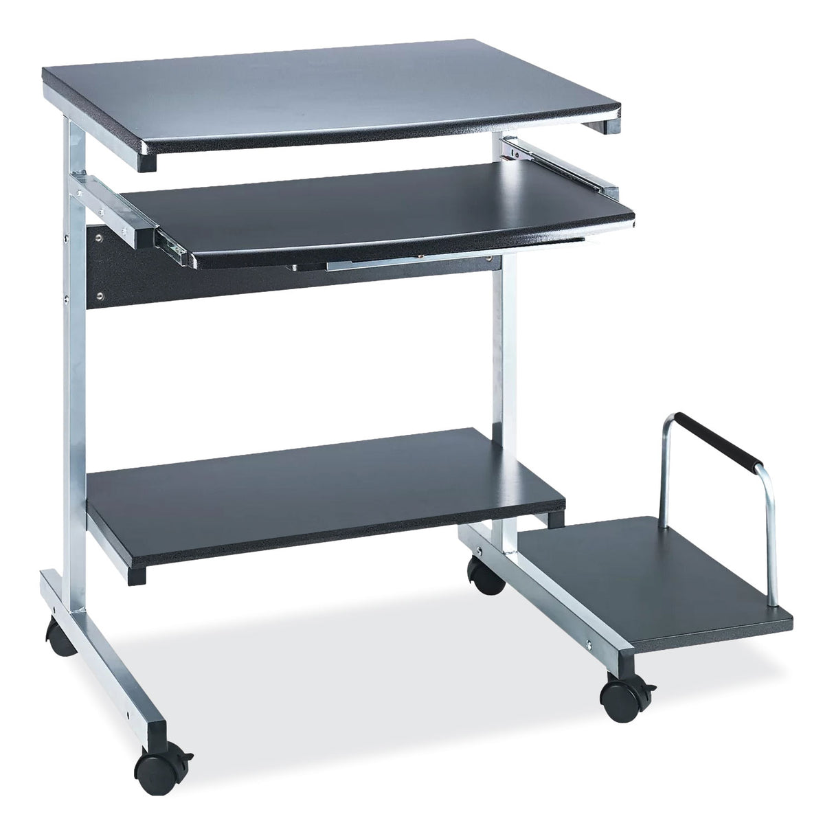 Safco Eastwinds Series Portrait PC Desk Cart, 36" x 19.25" x 31", Anthracite (946ANT)