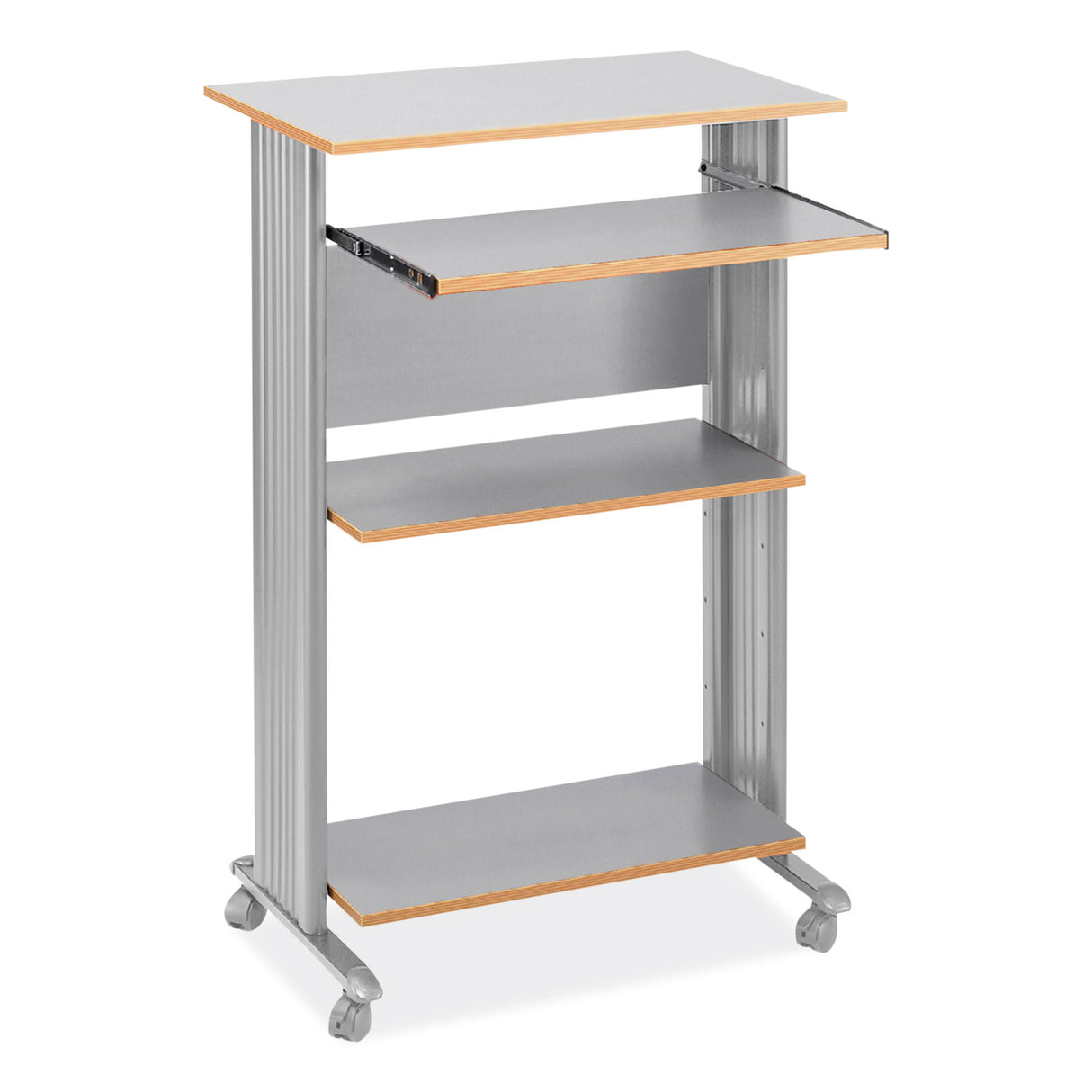 Safco Muv Standing Desk, 29.5" x 22" x 45", Gray (1923GR)