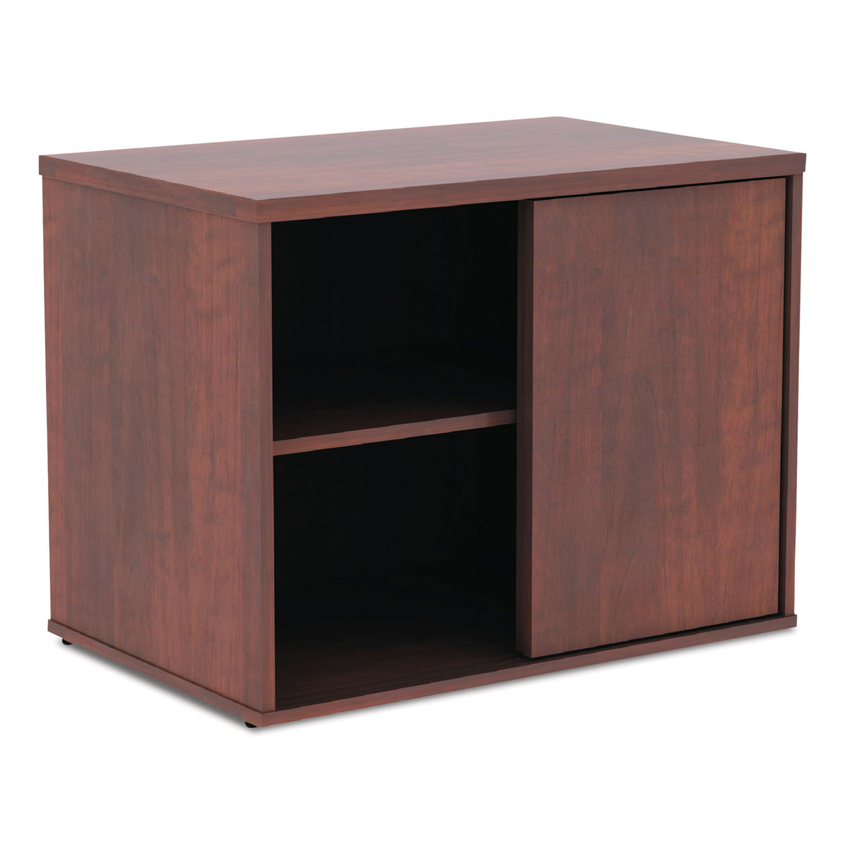 Alera Open Office Low Storage Cabinet Credenza, 29.5 x 19.13 x 22.78, Cherry (ALELS593020MC)