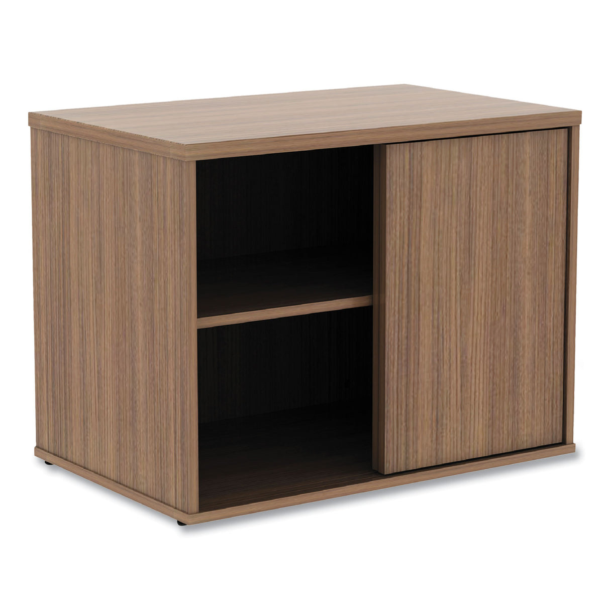 Alera Open Office Low Storage Cabinet Credenza, 29.5 x 19.13 x 22.78, Walnut (ALELS593020WA)