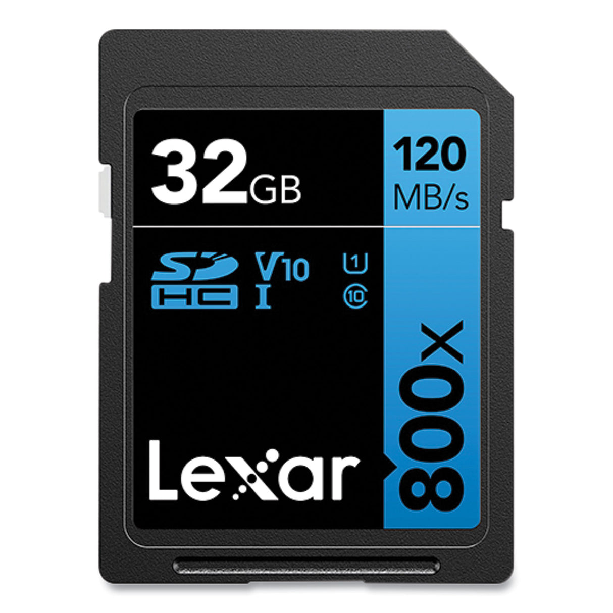 Lexar BLUE Series SDHC Memory Card, UHS-I U1 Class 10, 32 GB, 2/Pack (8032GB2NNU)
