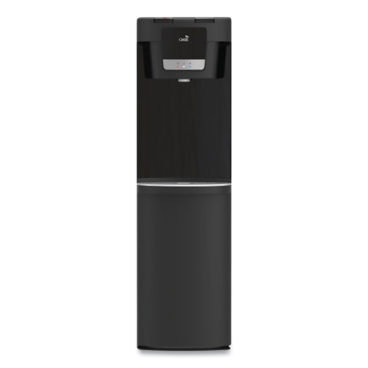 Oasis MaxxFill Flex Hot and Cold Water Dispenser, 2.11 gal/Hot Water per Hour, 12.2 x 14.2 x 42.33, Black/Stainless Steel (506815C)