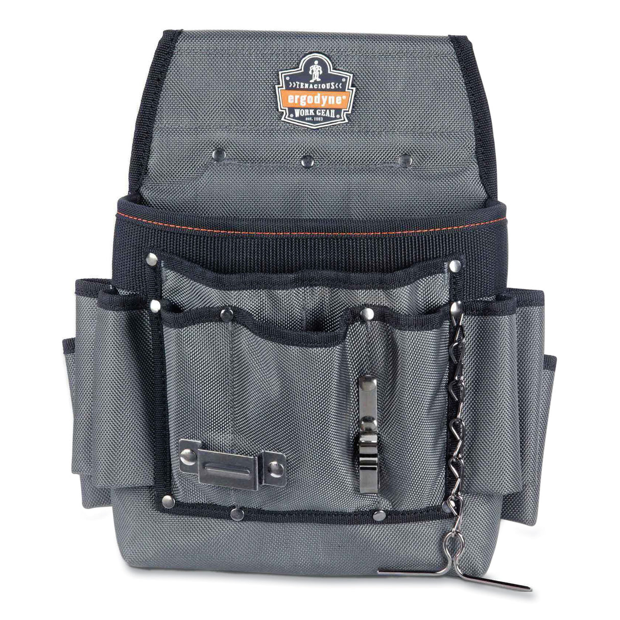ergodyne Arsenal 5548 Electrician's Synthetic Pouch, 3.5 x 9.5 x 12.5, Polyester, Gray (13648)