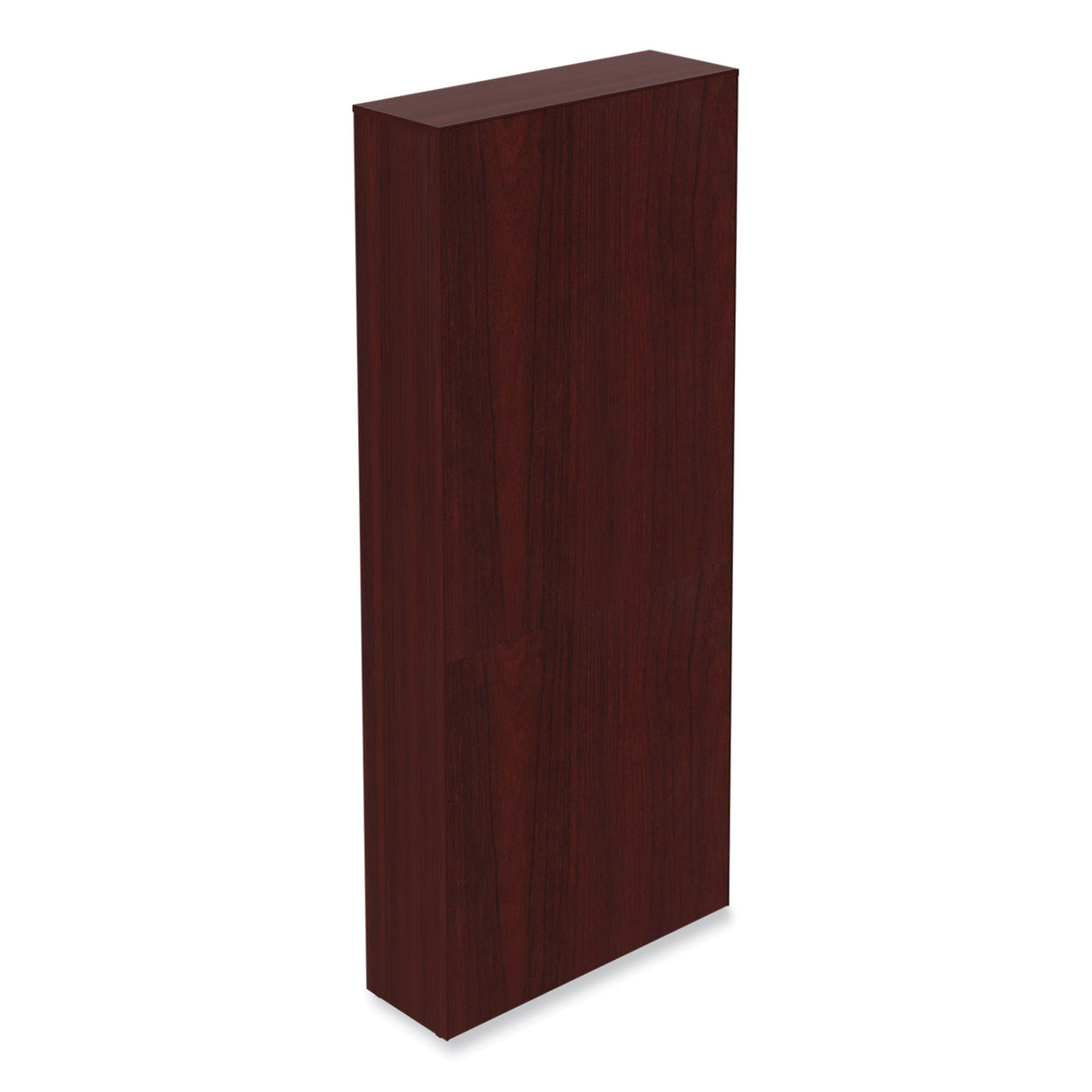 Alera Valencia Series Square Corner Bookcase, Seven-Shelf, 35.63w x 11.81d x 83.86h, Mahogany (ALEVA78436MY)