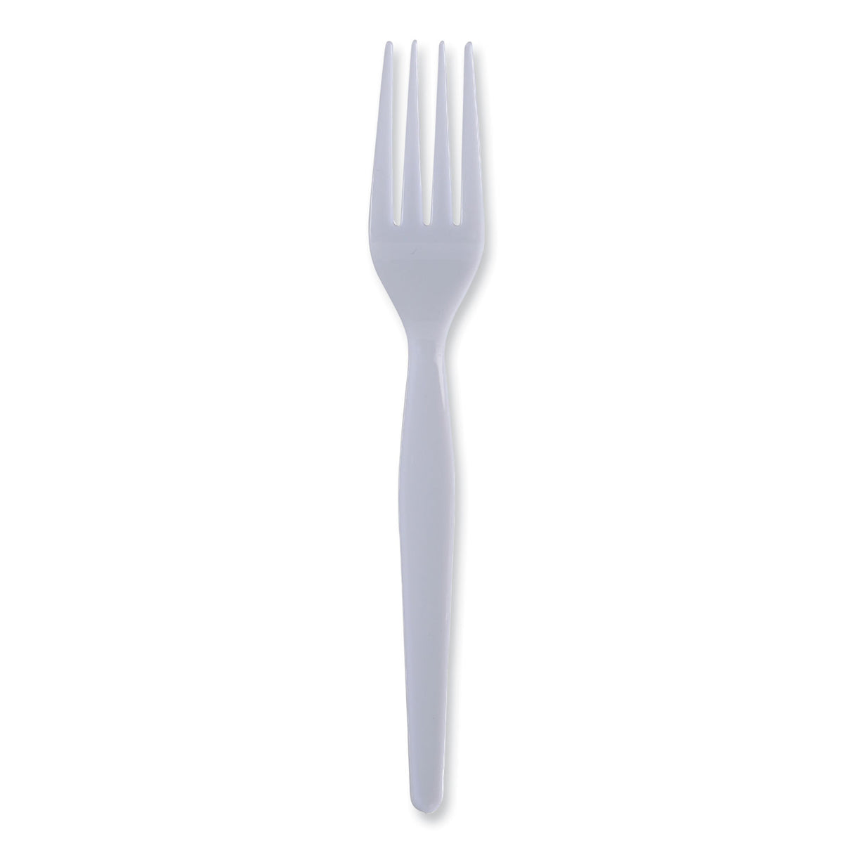 Boardwalk® Heavyweight Disposable Plastic Forks, White, 1000 Forks (BWKFORKHW)