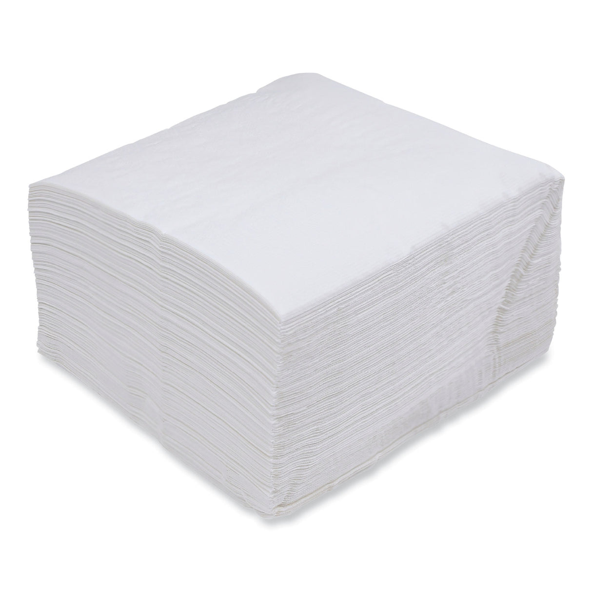 Boardwalk® Dinner Napkin, 1-Ply, White, 250 Napkins, 12 Packs (BWK8307W)