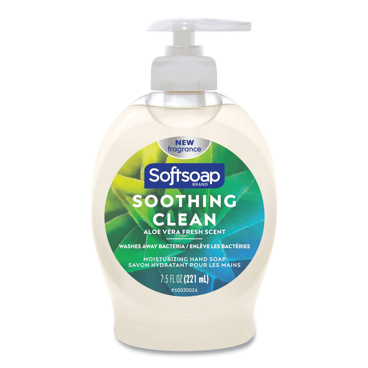Softsoap® Liquid Hand Soap w/ Aloe, Clean Fresh, 7.5 oz Pump Bottle (45634EA)