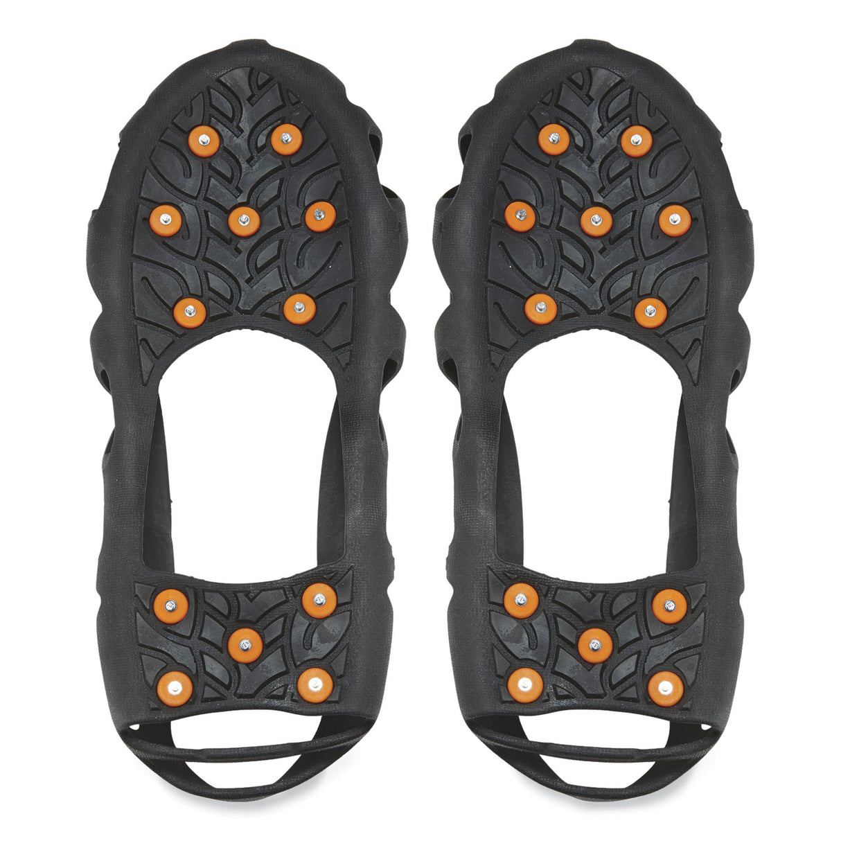 ergodyne Trex 6304 One-Piece Step-In Full Coverage Ice Cleats, X-Large, Black, Pair (16785)