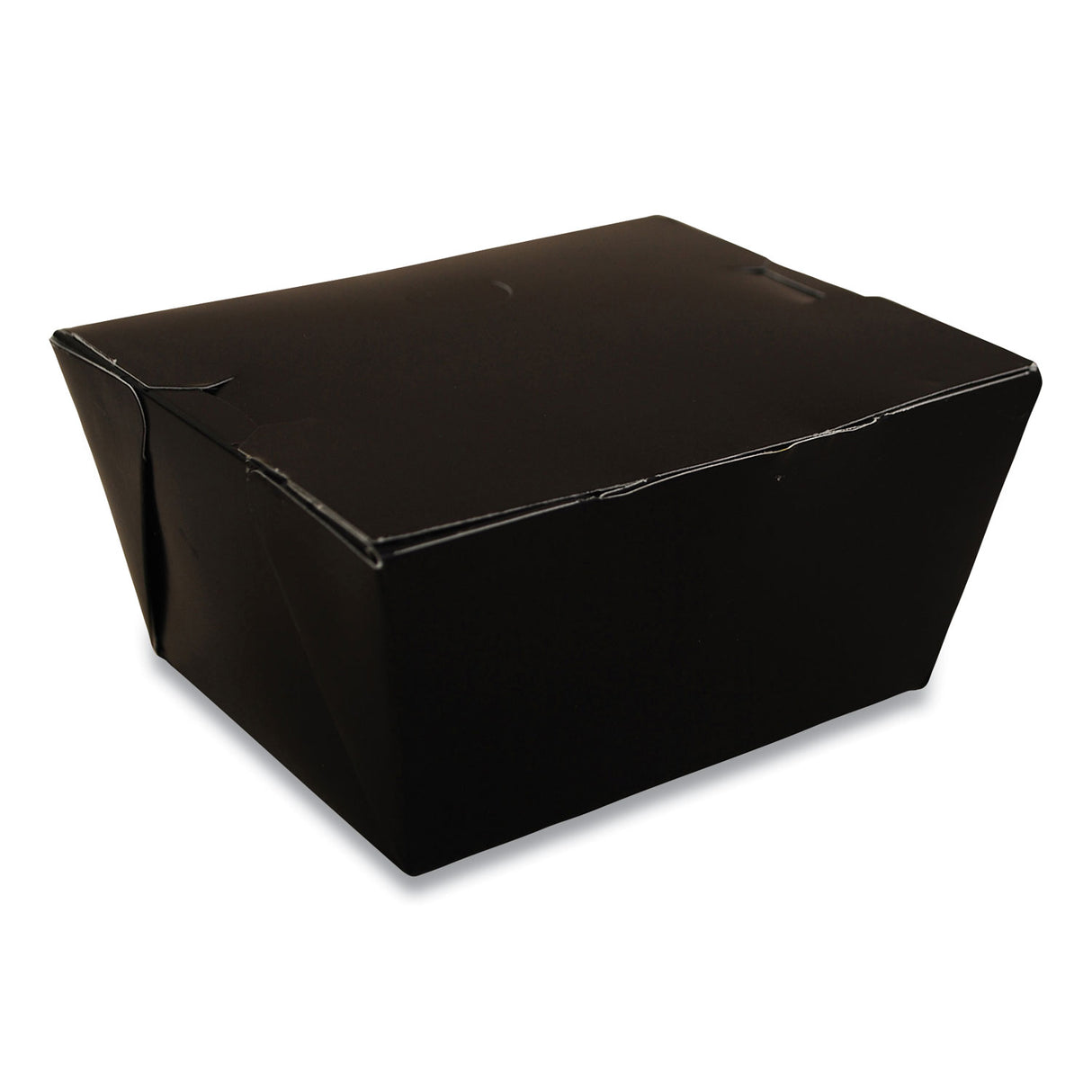 SCT ChampPak Carryout Boxes, 4.37 x 3.5 x 2.5, Black, Paper, 450/Carton (0751)