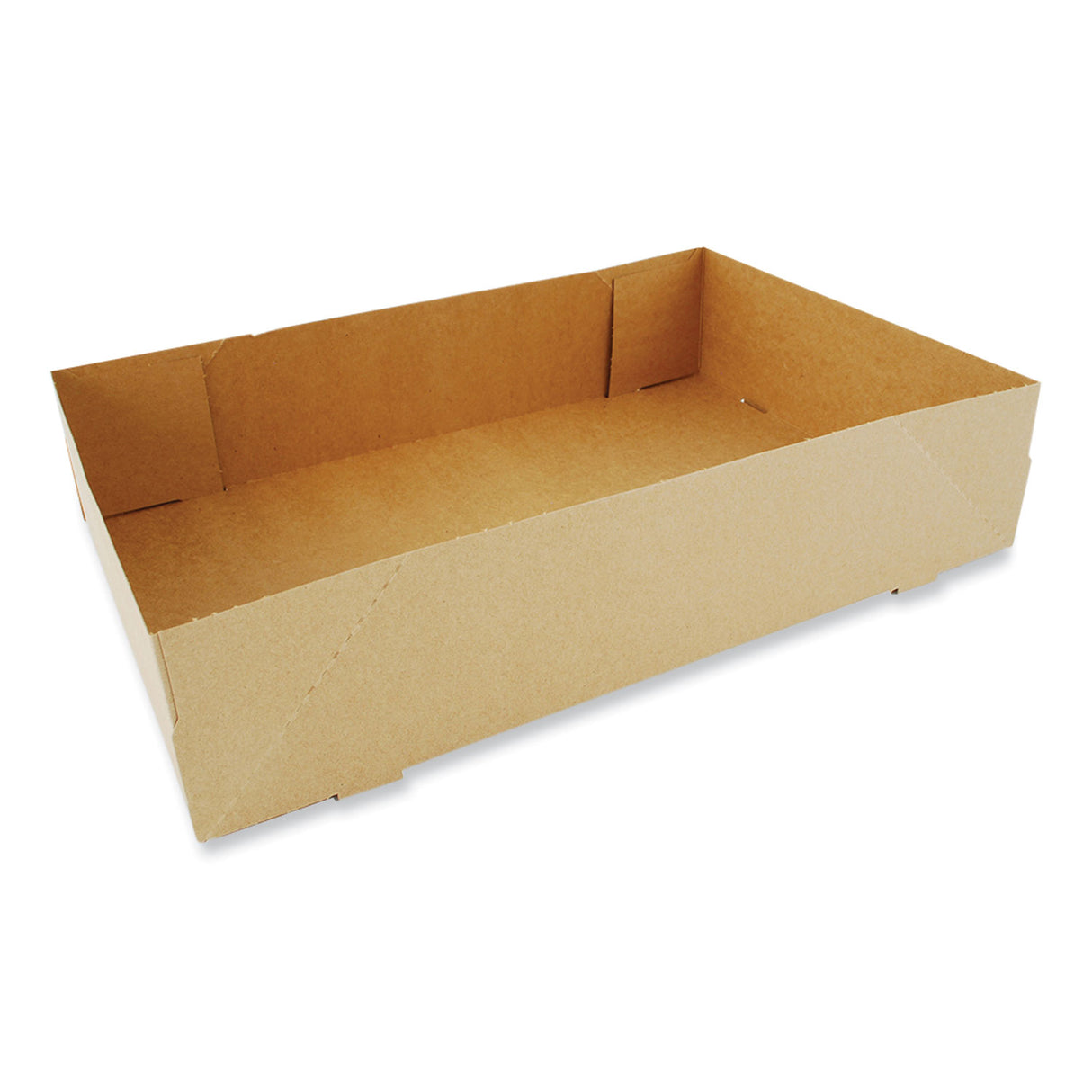 SCT Kraft Donut Trays, 13.5 x 9 x 3, Brown, Paper, 250/Carton (1250)