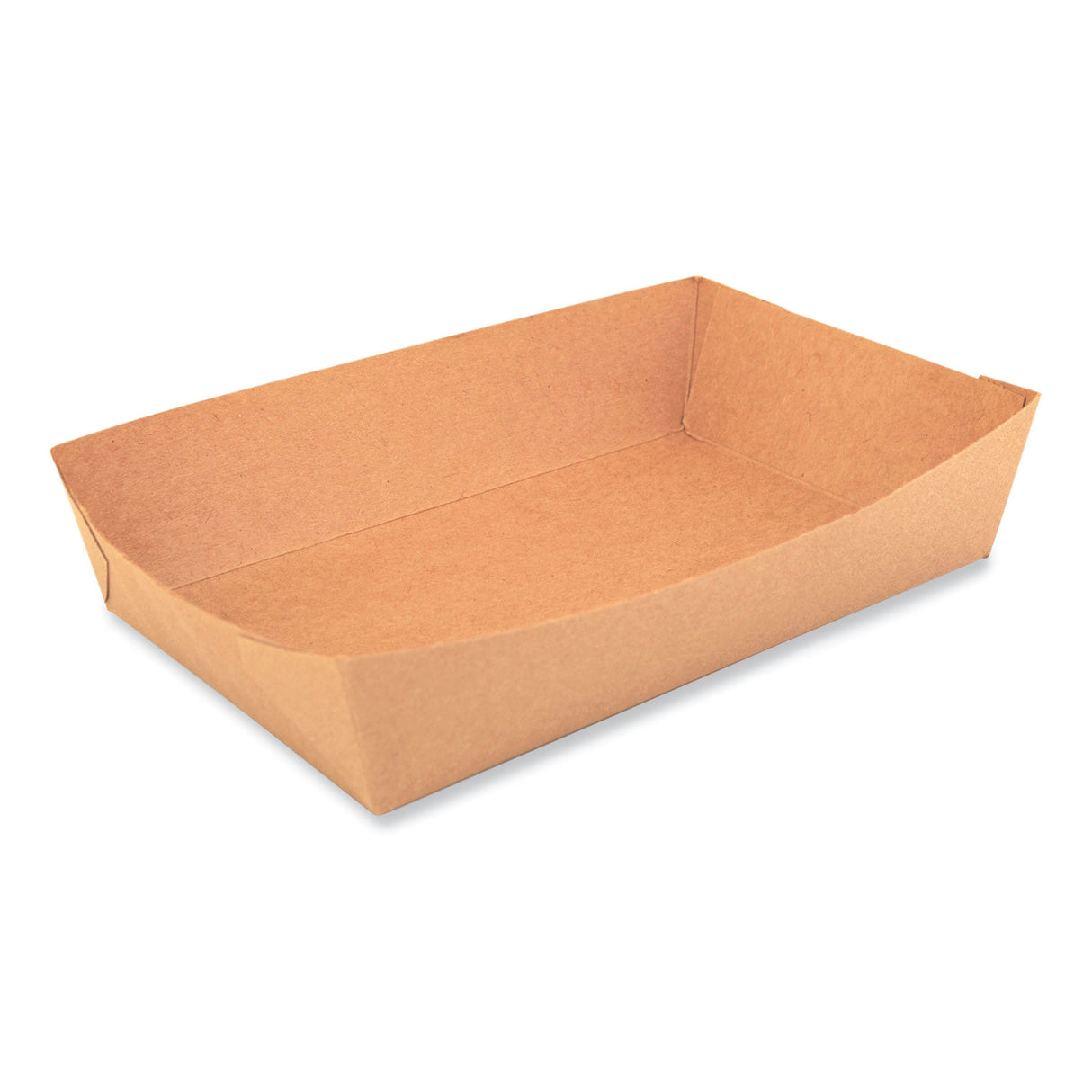 SCT Paper Lunch Trays, 8.5 x 5.5 x 2, Brown, Paper, 500/Carton (0598)
