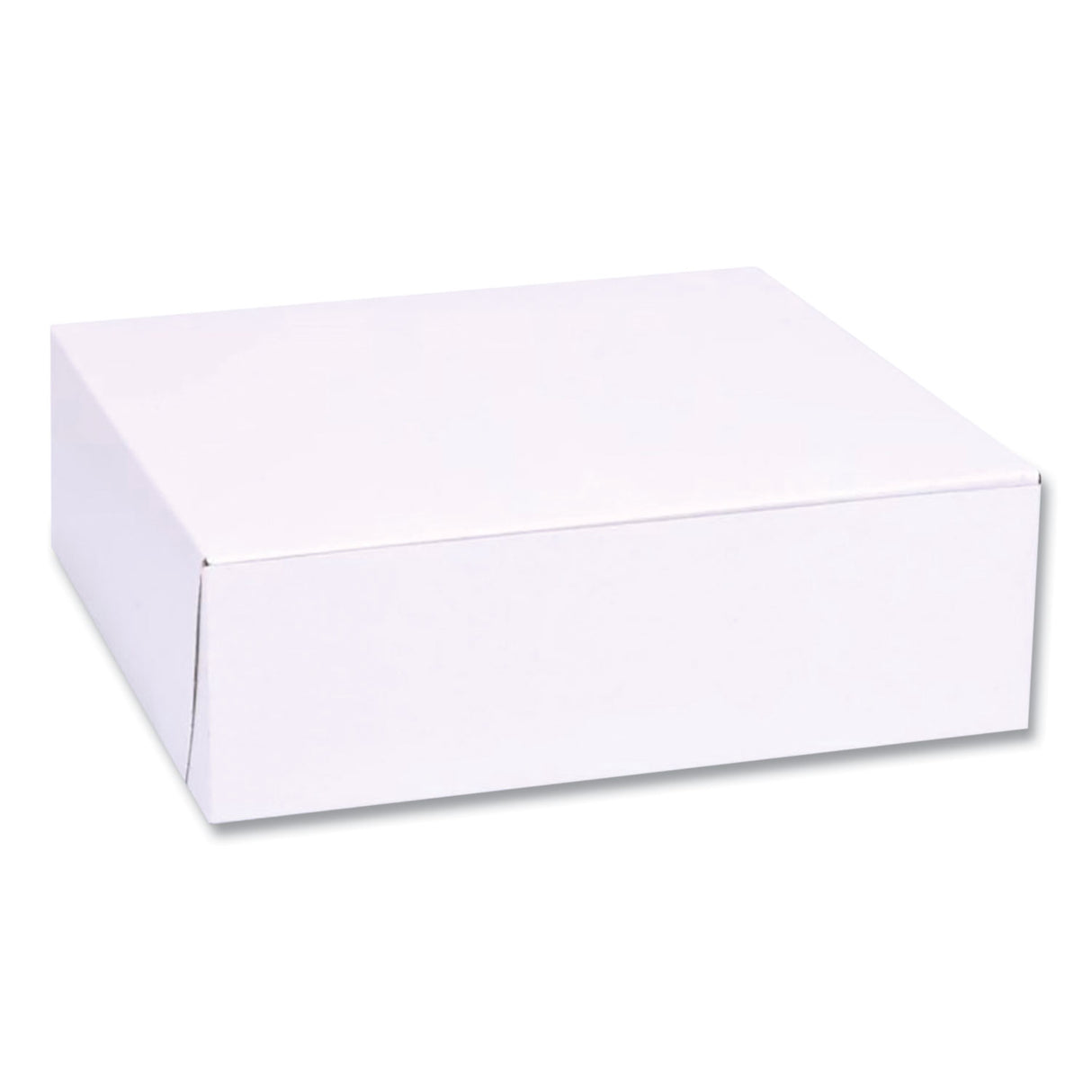 SCT White One-Piece Non-Window Bakery Boxes, Standard, 8 x 2.5 x 8, White, Paper, 250/Bundle (1533)