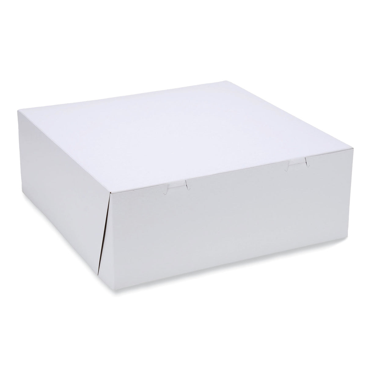 SCT Bakery Boxes, Standard, 16 x 16 x 6, White, Paper, 50/Carton (1597)