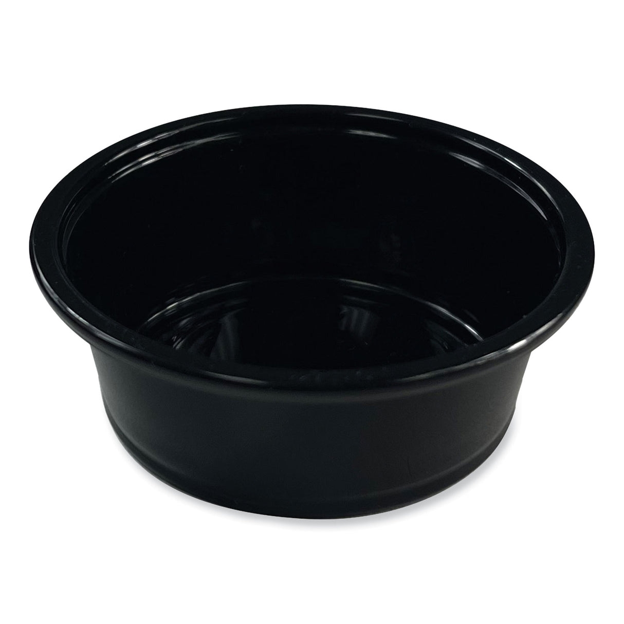 Boardwalk® Souffle/Portion Cups, 1.5 oz, PP, Black, 2500/CT (BWKPRTN15BL)