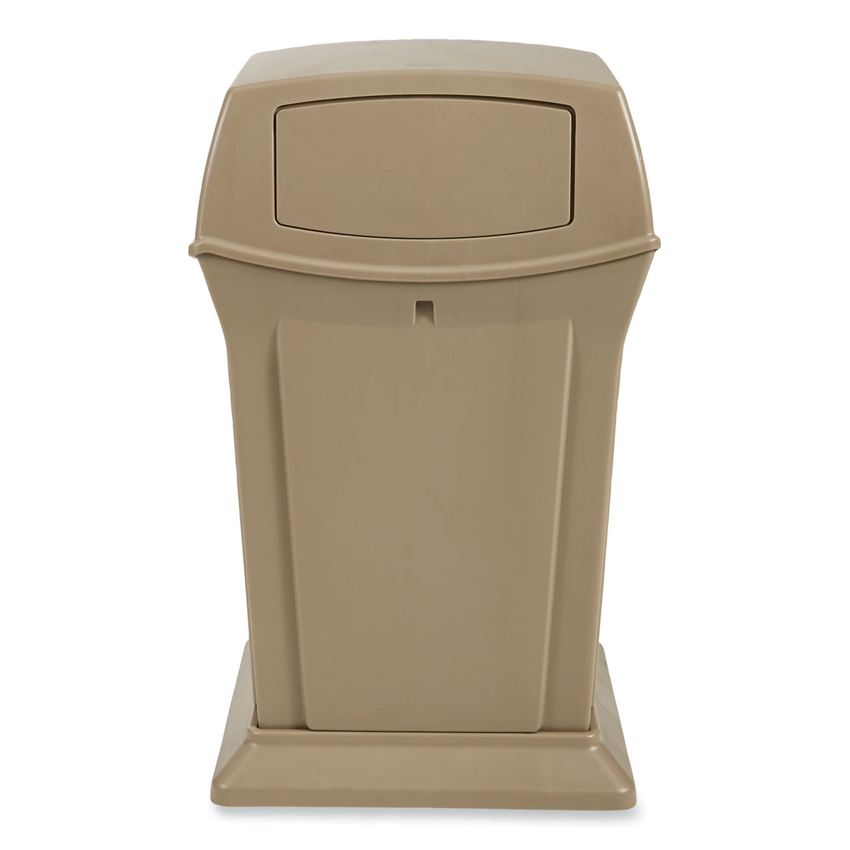 Rubbermaid Commercial Ranger Fire-Safe Container, Two Doors, 45 gal, Structural Foam, Beige (917188BG)