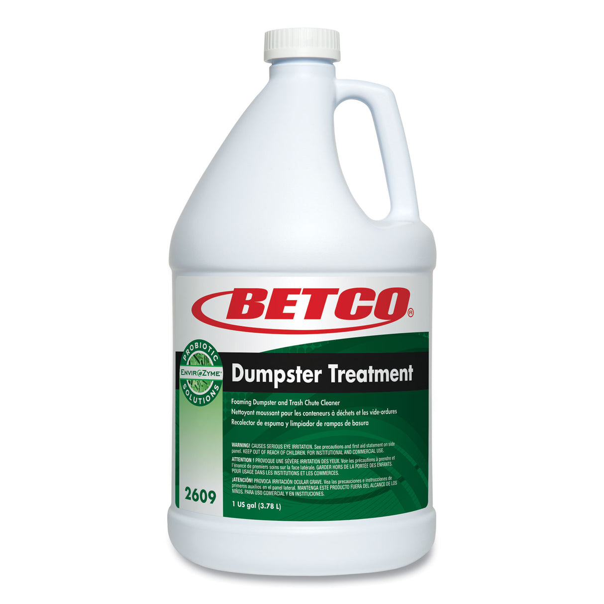 Betco Dumpster Treatment, Mango Scent, 1 gal Bottle, 4/Carton (26090400)