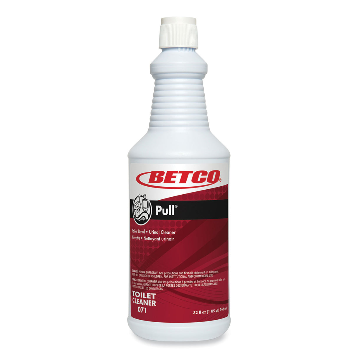 Betco Pull Bowl Cleaner, Acidic Scent, 32 oz Bottle, 12/Carton (711200)