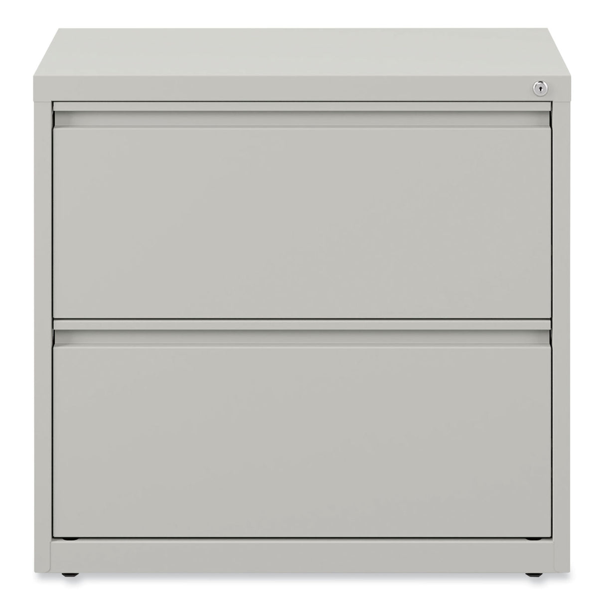 Alera Lateral File, 2 Legal/Letter-Size File Drawers, Light Gray, 36" x 18.63" x 28" (ALEHLF3029LG)