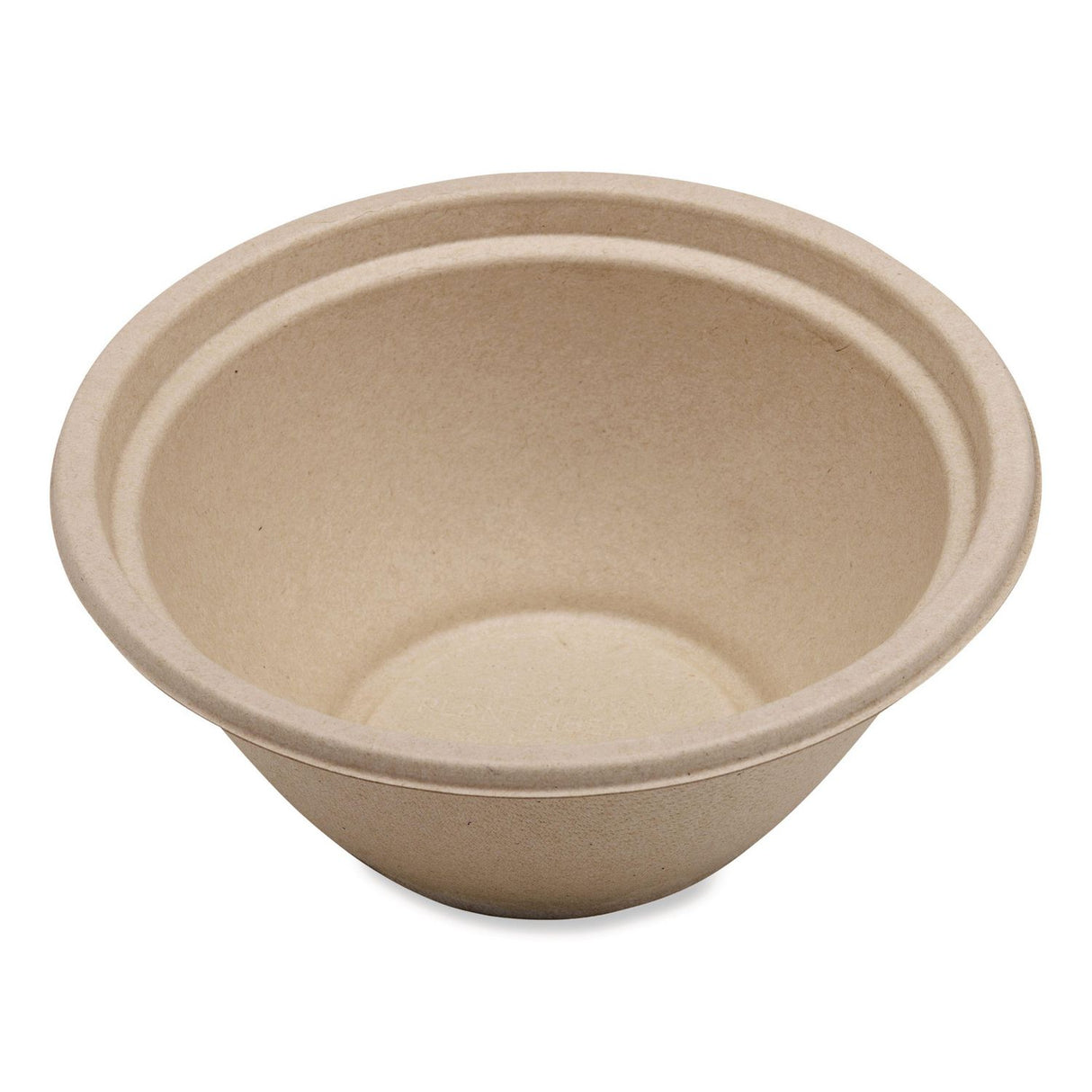 World Centric Fiber Bowls, 32 oz, 7.4 x 7.4 x 3.2, Natural, Paper, 500/Carton (BOSCU32LFP)