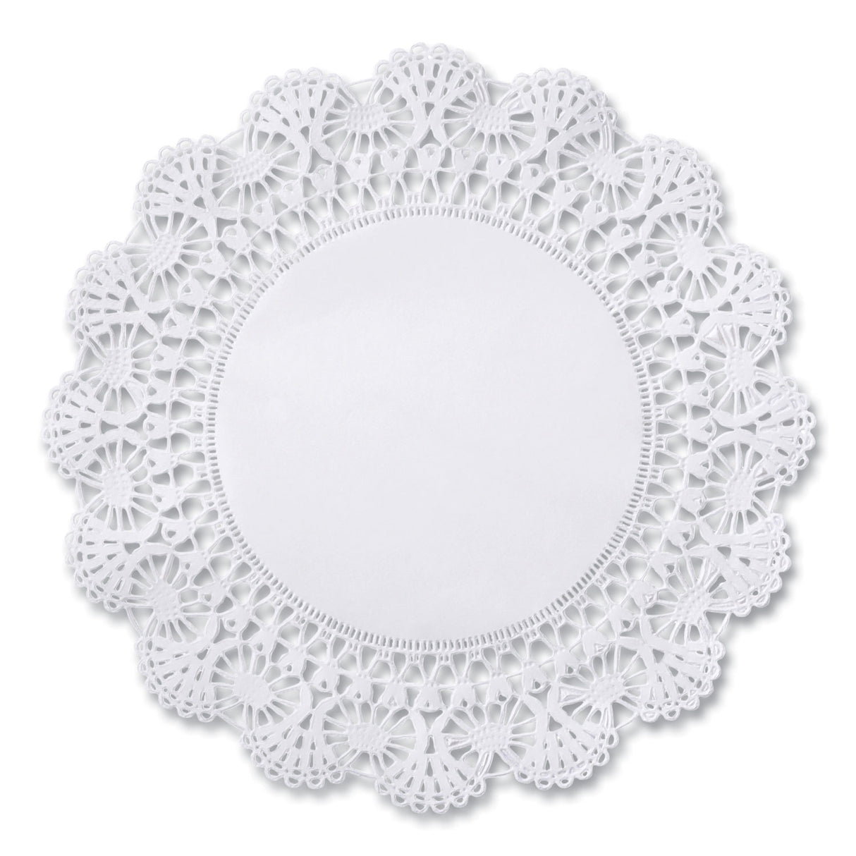 Hoffmaster Cambridge Lace Doilies, Round, 6", White, 1,000/Carton (500235)