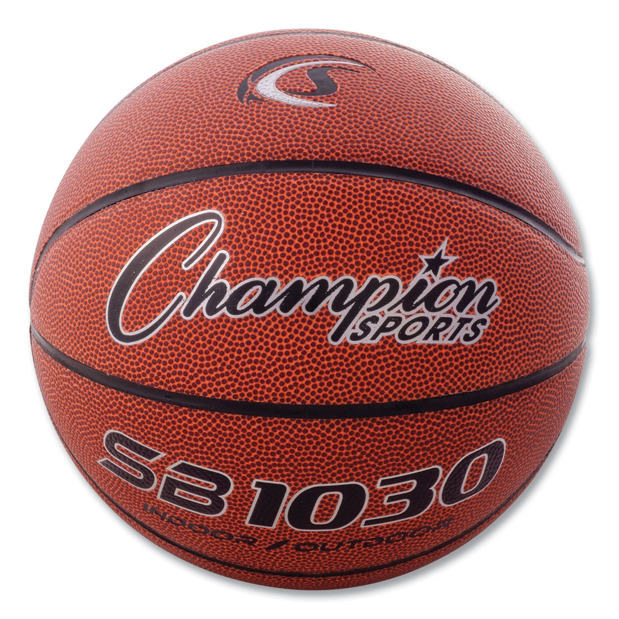 Champion Sports Composite Basketball, Official Intermediate Size, Brown (SB1030)