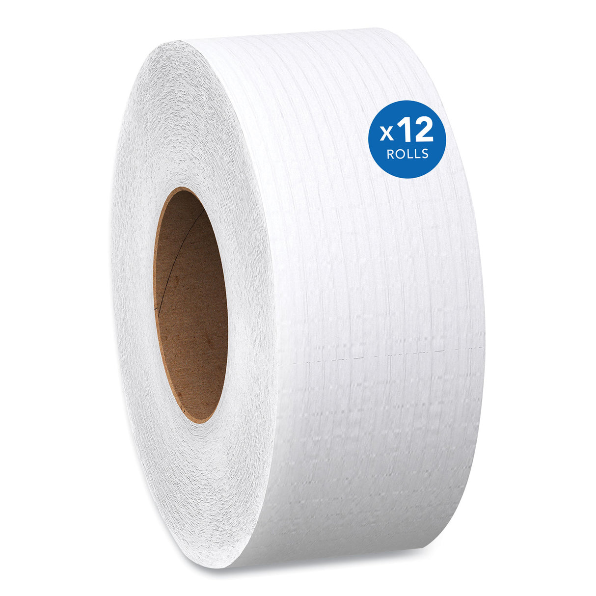Scott Essential 100% Recycled Fiber JRT Bathroom Tissue for Business, Septic Safe, 2-Ply, White, 3.55" x 1,000 ft, 12 Rolls/Carton (67805)