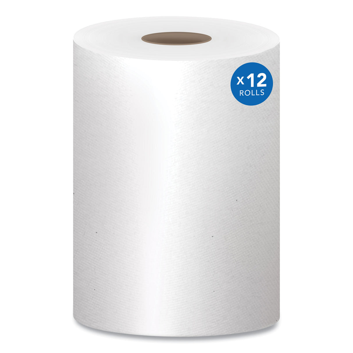 Scott Essential Hard Roll Towels for Business, Absorbency Pockets, 1-Ply, 8" x 400 ft, 1.5" Core, White, 12 Rolls/Carton (02068)