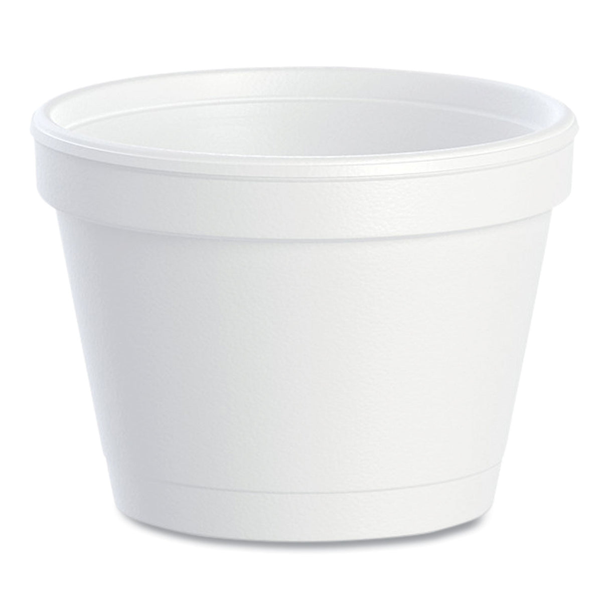 Dart Bowl Containers, 4 oz, White, Foam, 1,000/Carton (4J6)