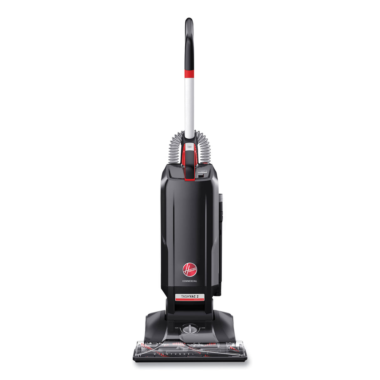 Hoover Task Vac Hard Bag Lightweight Upright Vacuum, 14" Cleaning Path, Black (CH54100V)