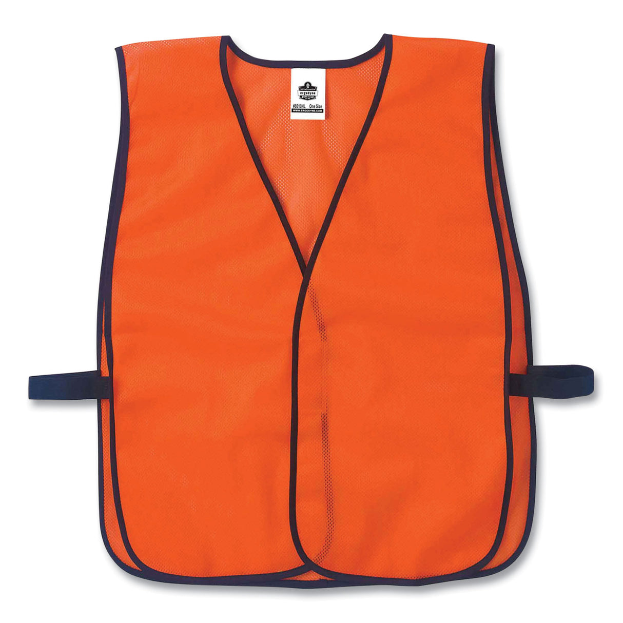ergodyne GloWear 8010HL Non-Certified Economy Vest, One Size Fits Most, Orange (20010)