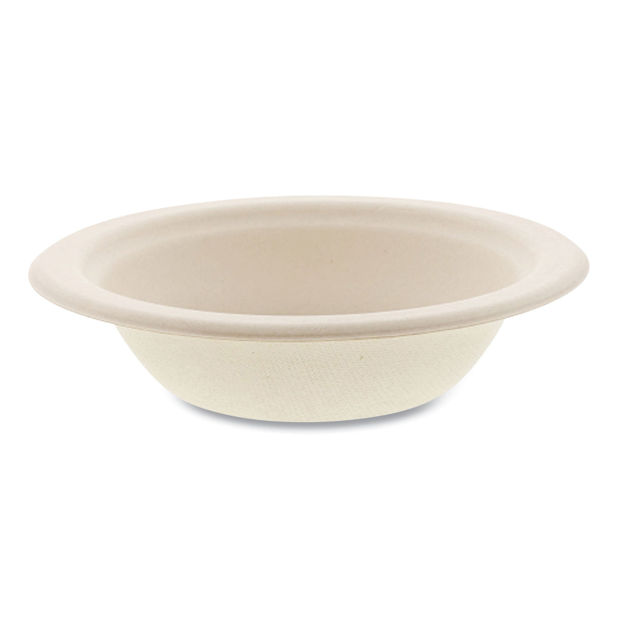 Boardwalk® Bagasse Round Bowl, 12 oz, Natural, 1,000/CT (BWKBOWL12NPFA)