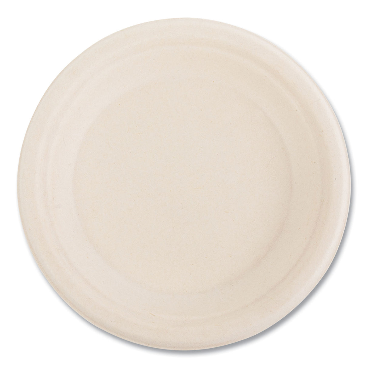 Boardwalk® Bagasse PFAS-Free Plate, 6" dia, White, 1,000/Carton (BWKPLATEWF6NPFA)