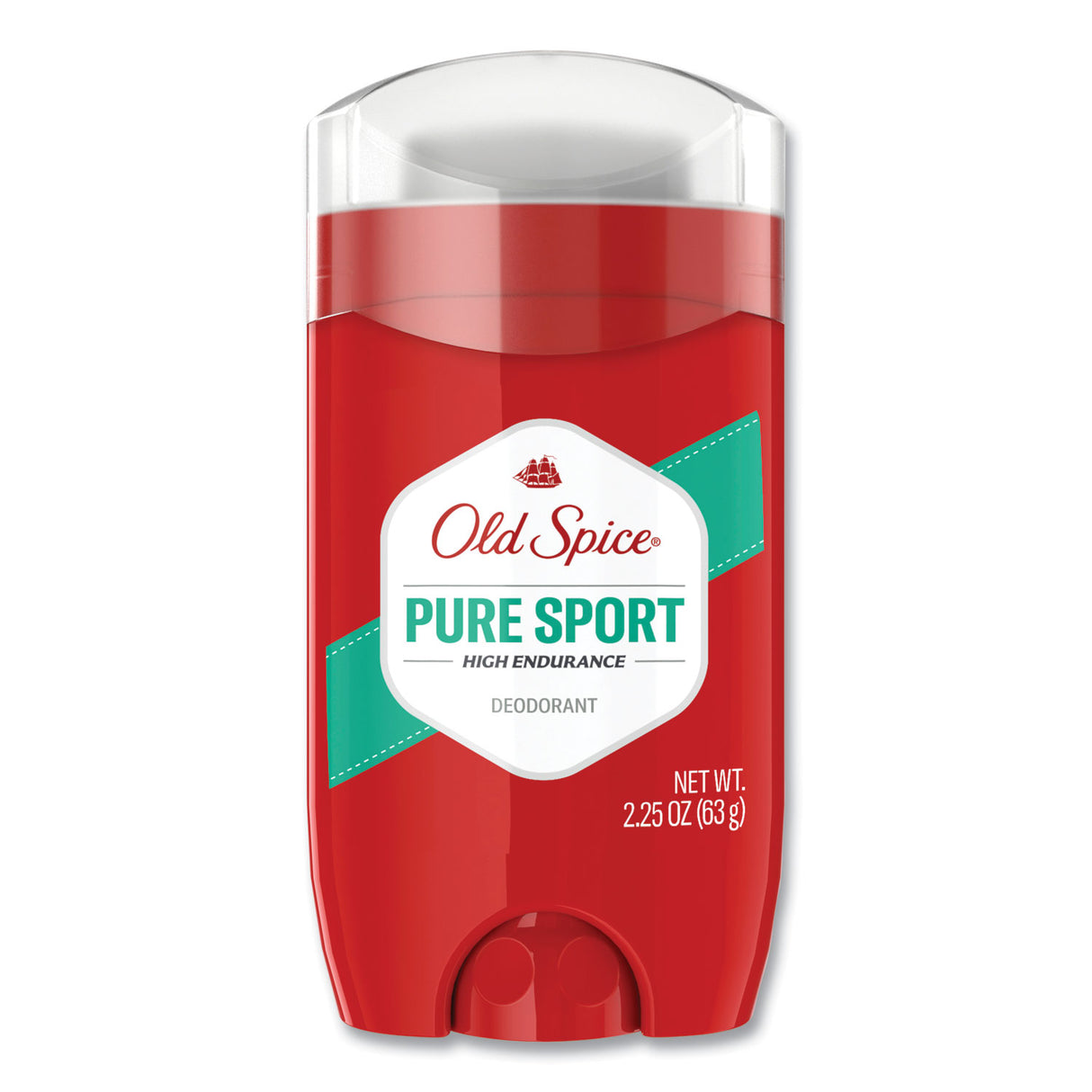 Old Spice High Endurance Anti-Perspirant and Deodorant, Pure Sport, 2.25 oz Stick, 12/Carton (03950)