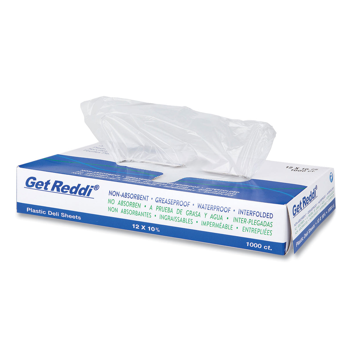 Plastic Pop-up Deli Sheets, Hdpe, 12 X 10.75, 1,000/carton