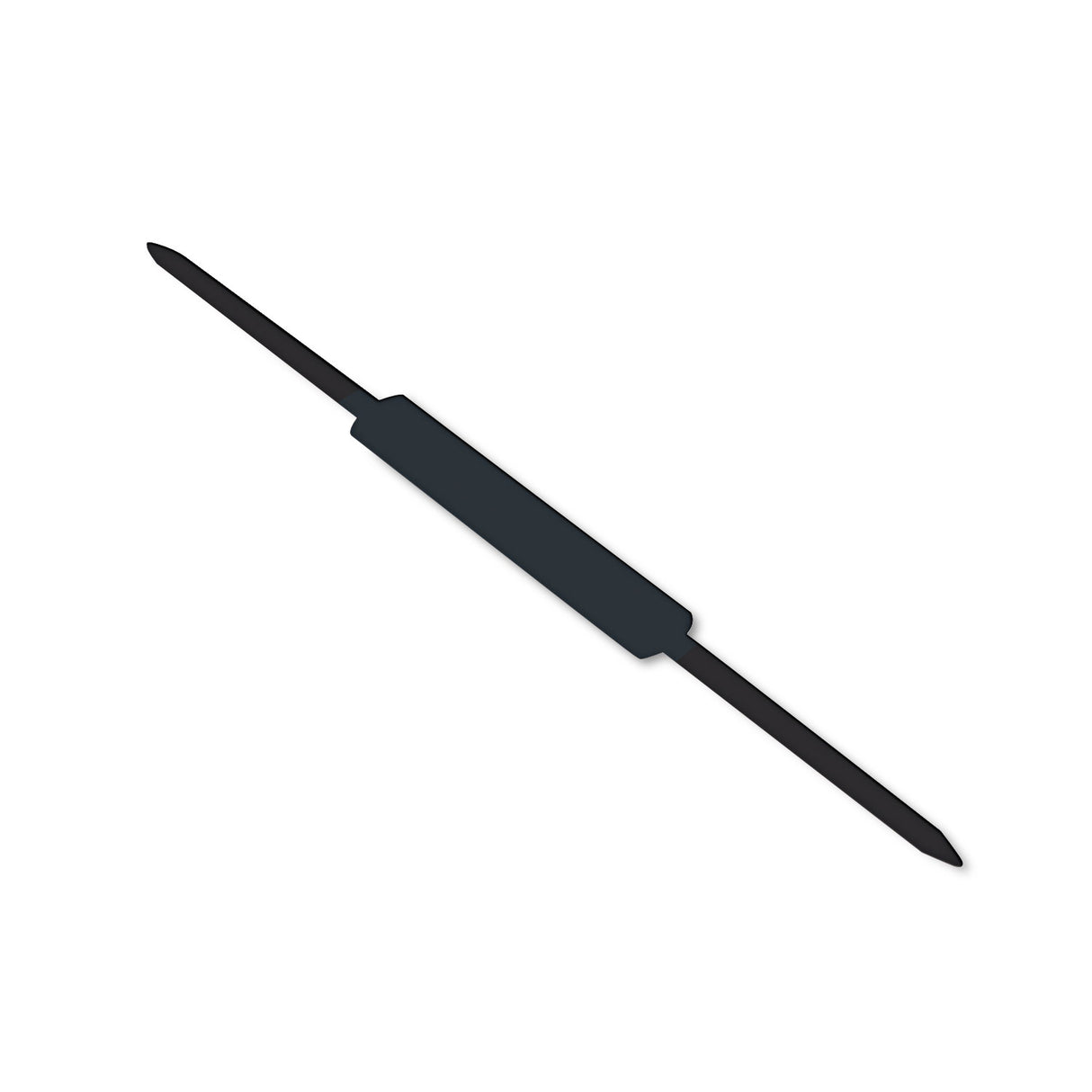 Acco Premium Self-Adhesive Two-Prong Paper Fastener Bases, 1" Capacity, 2.75" Center to Center, Silver, 100/Box (70011)