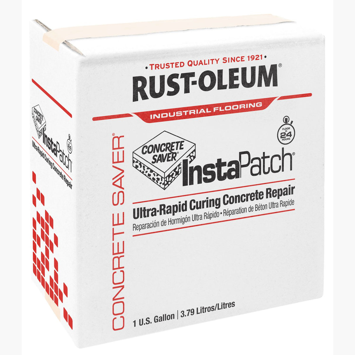 Rust-Oleum InstaPatch Ultra-Rapid Curing Concrete Repair, 1 gal Bottle (276981CT)