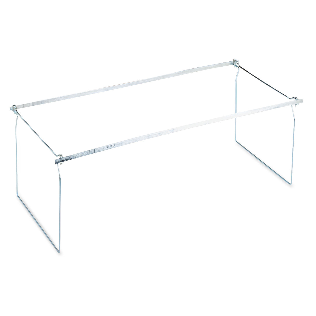 Universal Screw-Together Hanging Folder Frame, Letter Size, 23" to 26.77" Long, Silver (UNV17000)