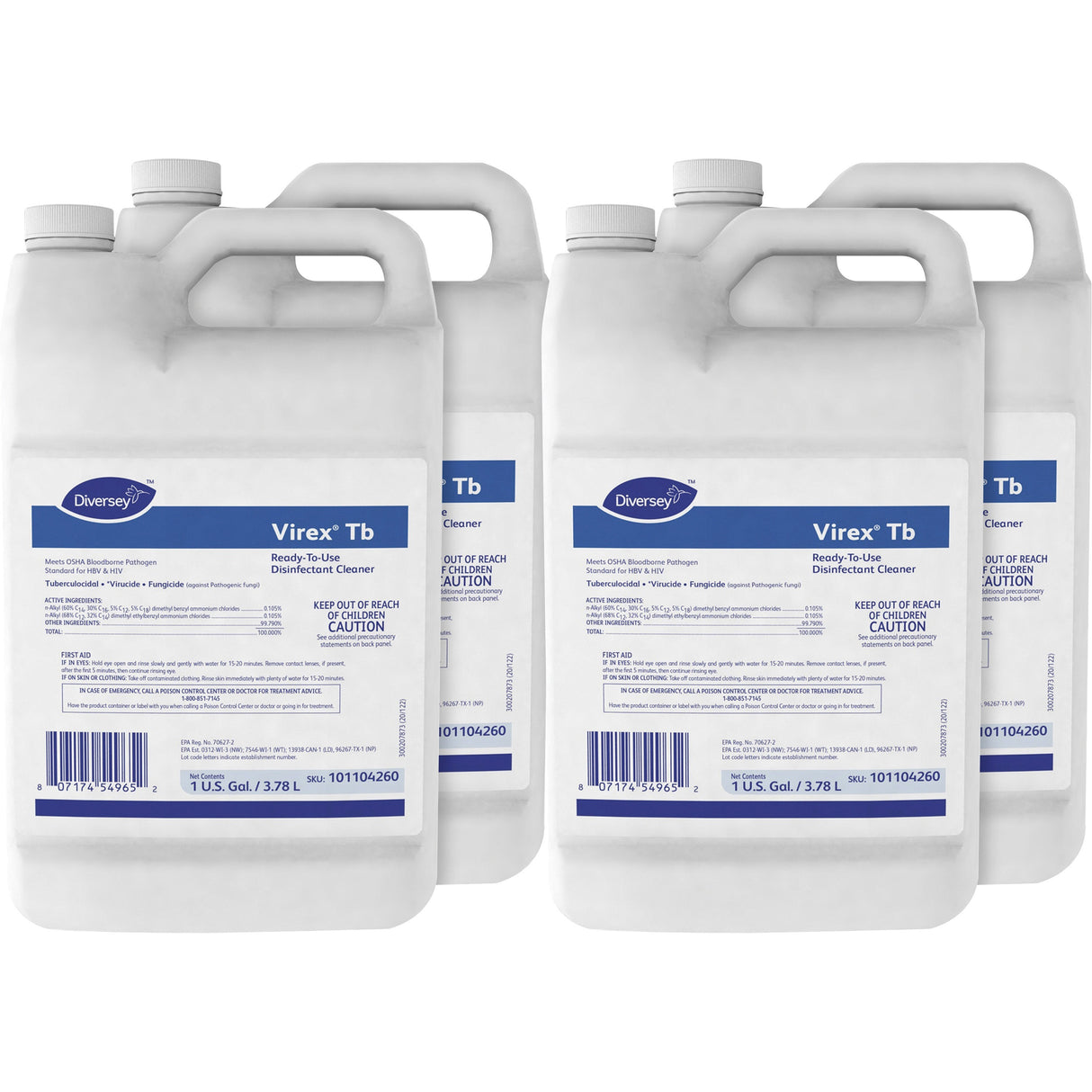 Diversey Virex Quaternary-Based RTU Disinfectant (101104260)