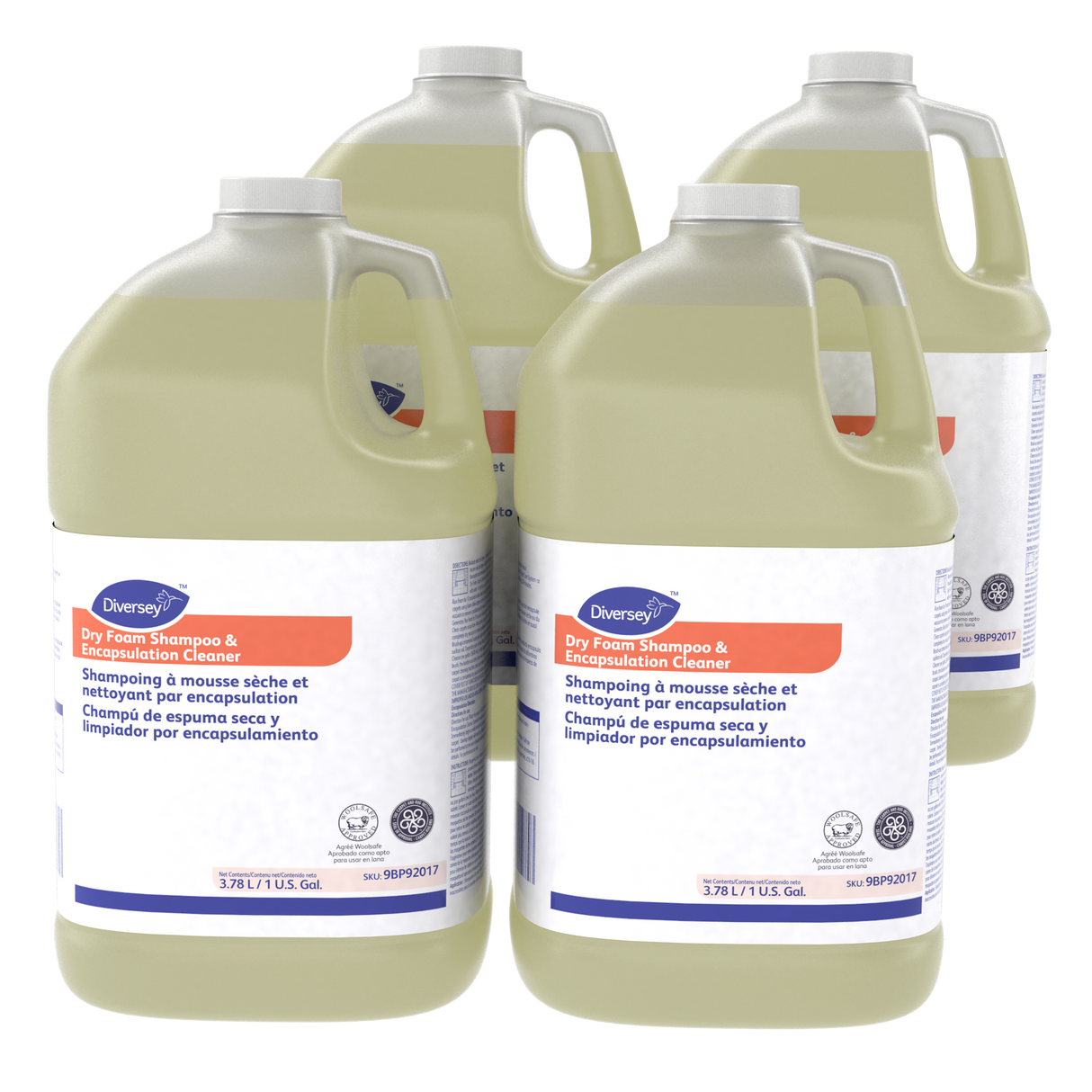 Diversey Dry Foam Shampoo & Cleaner (9BP92017)