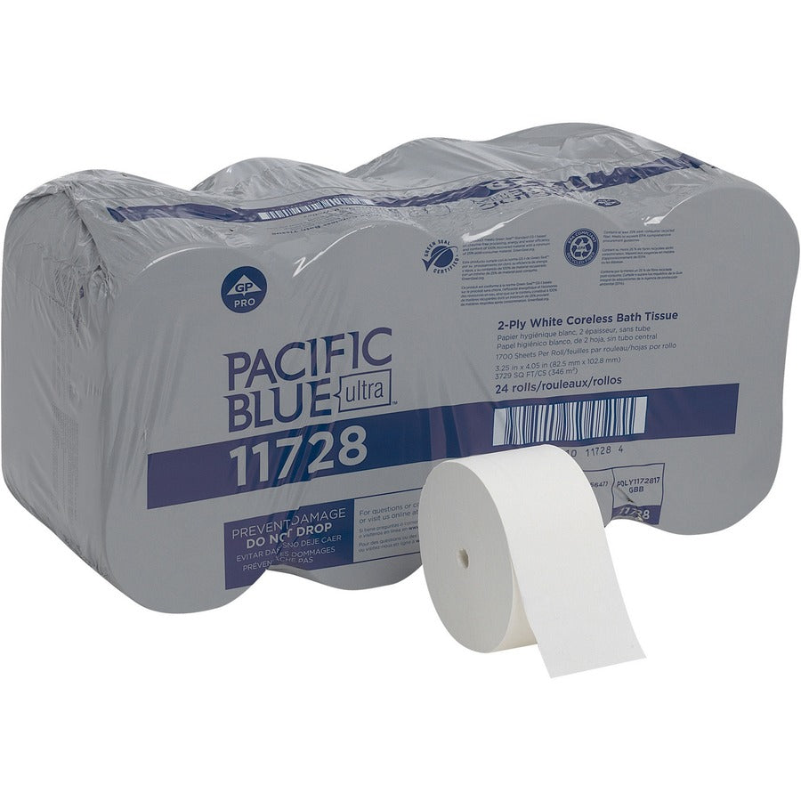 Pacific Blue Ultra Door Tissue Dispenser Refill (11728)