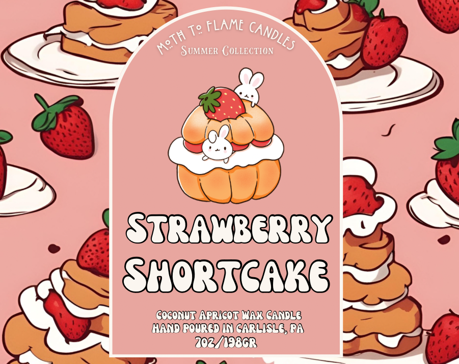 Strawberry Shortcake – 7 oz Candle