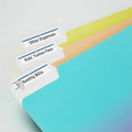 Avery TrueBlock File Folder Labels, Blue, 1500 / Box, AVE5766