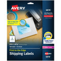 Avery Shipping Labels, Sure Feed, 3-3/4" x 4-3/4", 100 Labels (6878), White, 1 Pack, AVE6878