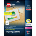 Avery Print to the Edge Shipping Labels, 4-3/4" x 7-3/4", 50 Labels (6876), White, 1 Pack, AVE6876