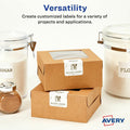 Avery 3-1/2" Diskette Labels, Matte White, 630 / Box, AVE5196