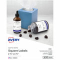 Avery 3-1/2" Diskette Labels, Matte White, 630 / Box, AVE5196